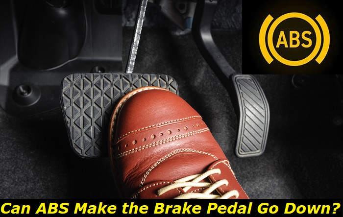 abs makes brake pedal go to the floor